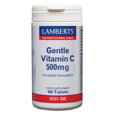 Lamberts Gentle Vitamin C 500mg 100 tabs